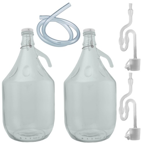 Glass demijohn swing - glass,
