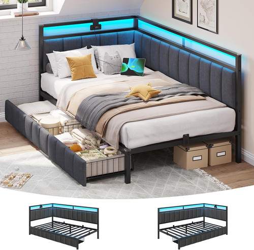 Dictac single bed frame with - single, 2