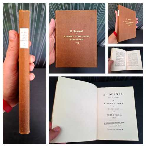 1787 journal of a - 1787, (1912)