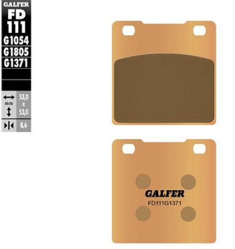 Galfer sintered brake - sintered,