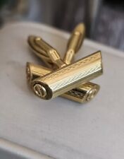 Alfred Dunhill Cufflinks Gold Plated 