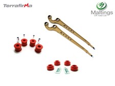 LANDROVER CASTER CORRECTION FRONT RADIUS ARMS PAIR TERRAFIRMA TF508 D1/DEF/RRC