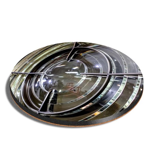 Round mdf coaster lighthouse - round,