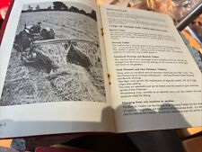 Blanch Lely-Vintage Tedder Instruction Manuals / Parts Lists 1965