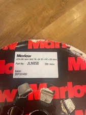 marine ropes for boats. Marlow Lifeline. New Unused, 32m stil on reel