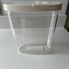IKEA 365+ Dry Food Container & Lid White Jar Kitchen Storage 1.3L Pre Owned