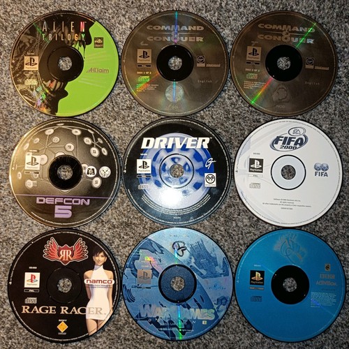 Ps1 games bundle - 9, x