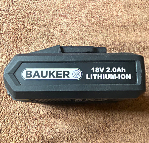 Bauker 18v 0ah - 2.0ah, lithium-ion
