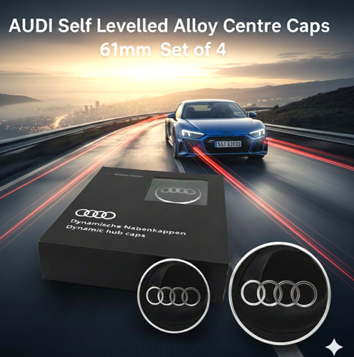 Dynamic audi hub - dynamic, caps