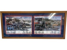 Spectemur Agendo Military Aircraft Framed Print by Anthony Cowland FGAvA 105cm