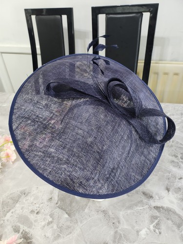 Aela navy disc fascinator - aela,