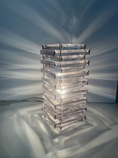 Abstract modernist  Lucite  style Table Lamp,