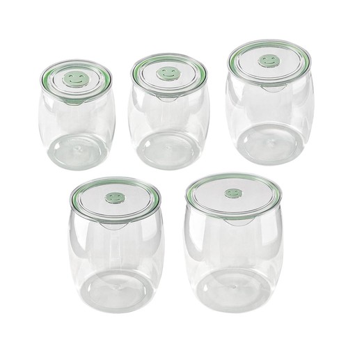 Airtight food jar with - jar, lid