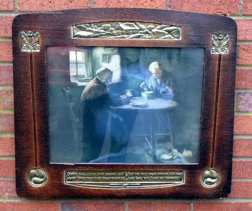 Antique liberty oak - oak, frame