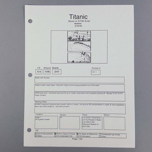 Titanic vfx shot breakdown - titanic,