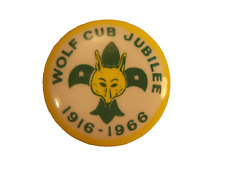 Vintage Scout Badge WOLF CUB