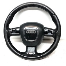 AUDI A4 AVANT B8 S LINE 2.0 TDI STEERING WHEEL S LINE COMPLETE TRIM 2008 - 2012