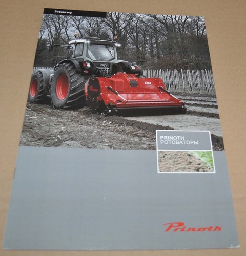 Prinoth tractor rotovator - tractor,