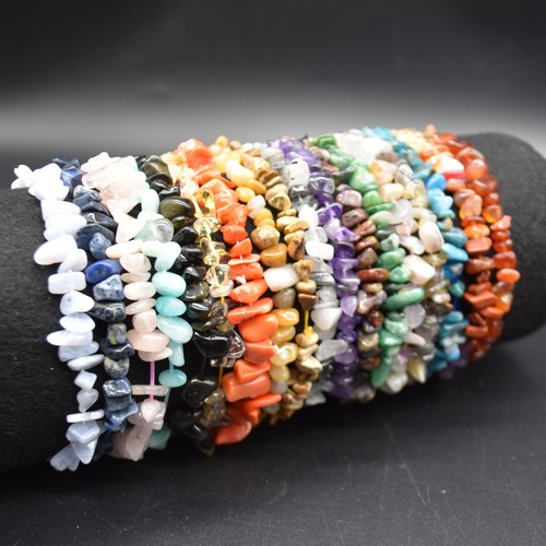 Gemstone chips nugget beads - chips,