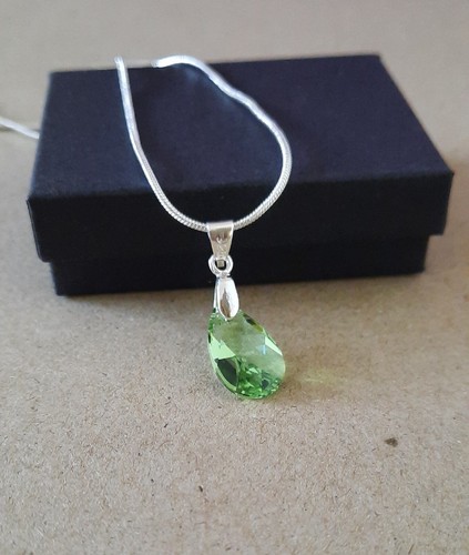 Peridot green tear - peridot,