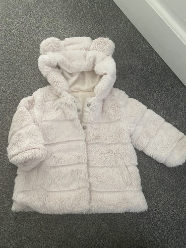Fur coat months baby girl - fur,