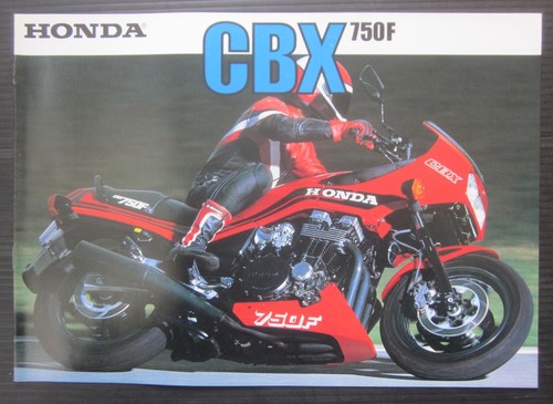 Honda cbx 750 brochure - cbx, f