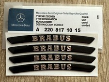 New 4x Mercedes Benz BRABUS