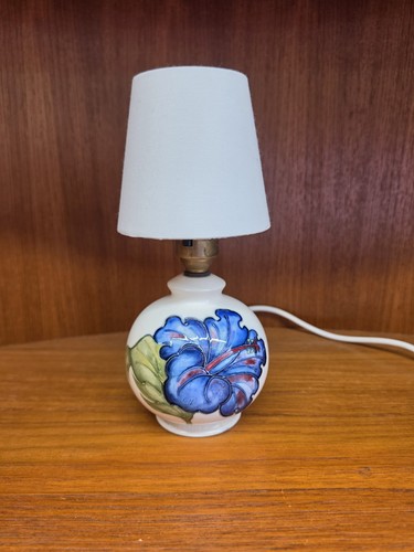 Moorcroft hibiscus table - ",