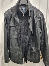Man's Black coat Jacket from