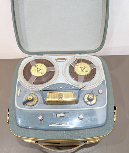 Grundig tk25 vintage - grundig, suitcase