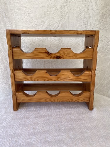 Solid wood wine rack - wine,