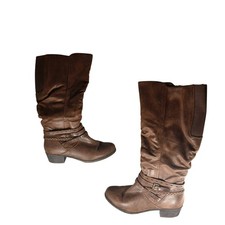 Yum Ninah Brown Faux Leather