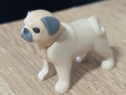 Playmobil figure dog pug bull - playmobil,