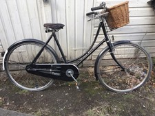 Vintage Pashley Ladies Bicycle~Large,Wicker Basket-Leather Seat,Resto Project.