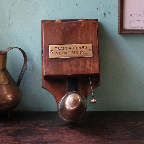 Antique railway signal box - antique,