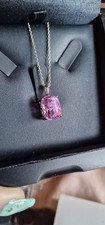 Exquisite 10ct Rhapsody Patroke Kunzite Pendant In Platinum Setting