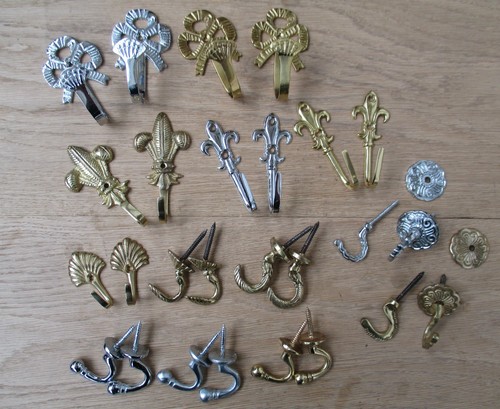 Solid brass curtain tie - solid,