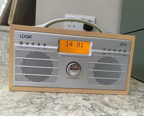Logik l55dab10 dab clock - logik,