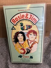 ROSIE & JIM - Trees - VHS Uc Video Tape - Not DVD Vg