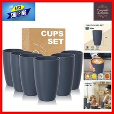 Durable Blue Plastic Tumbler