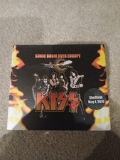 Kiss Sonic Boom Over Europe Live 2CD Set Sheffield 1st May 2010 uesd  EX+/NM