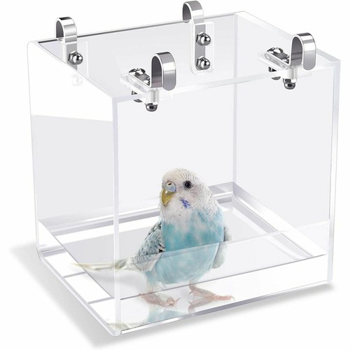 Classic caged bird bath aviary - bath,