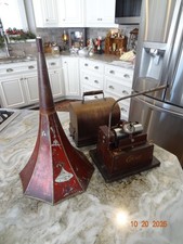 EDISON MODEL D MAROON GEM RED