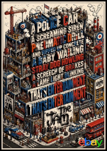 The jam paul weller - paul, a3