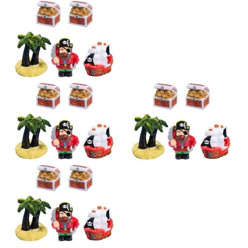 Sets miniature treasure box - 4,
