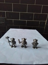 Tinn-per Pewter Viking Figures