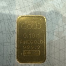 Cash Gold 0.1g 24k Karatbar -