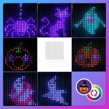 RGB Smart 400 LED Curtain