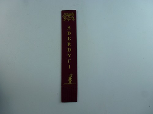 Aberdyfi souvenir bookmark - aberdyfi,