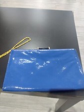 Blue Accesorize clutch bag